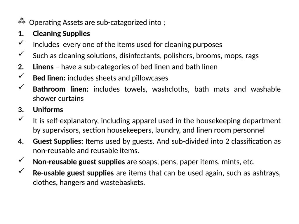 HOUSEKEEPING MANAGEMENT THM 244 BY ÖZLEM YAMAK - slide 45 of 75