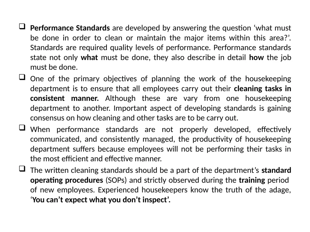 HOUSEKEEPING MANAGEMENT THM 244 BY ÖZLEM YAMAK - slide 30 of 75