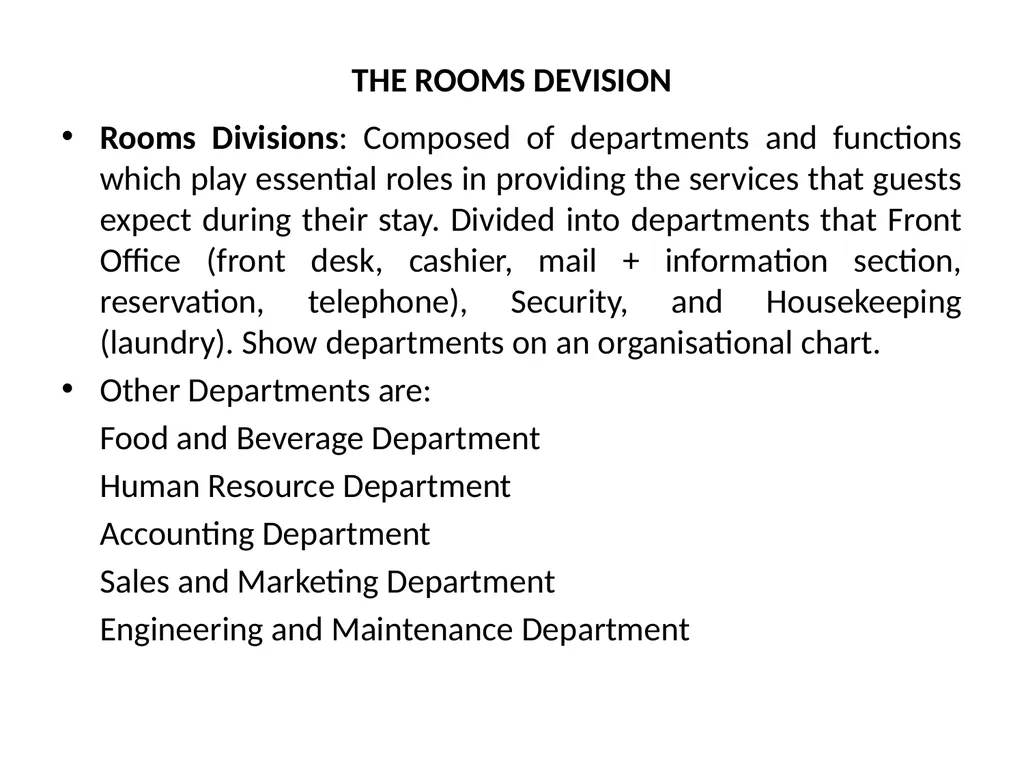 HOUSEKEEPING MANAGEMENT THM 244 BY ÖZLEM YAMAK - slide 9 of 75