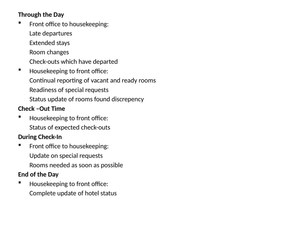 HOUSEKEEPING MANAGEMENT THM 244 BY ÖZLEM YAMAK - slide 18 of 75