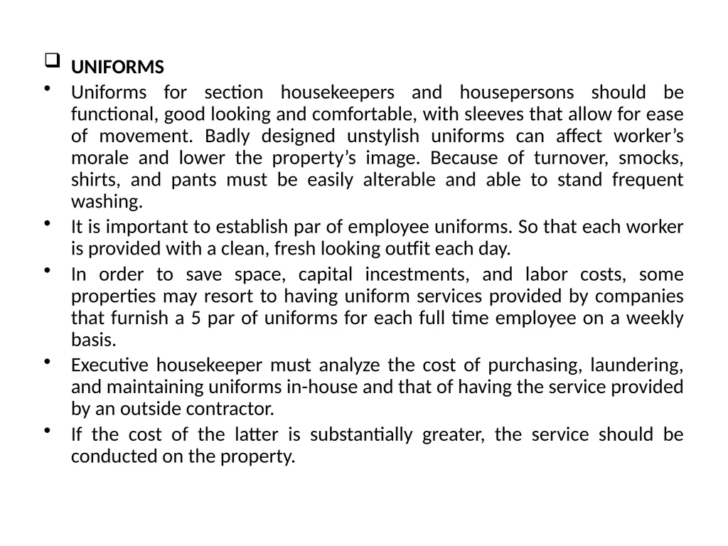 HOUSEKEEPING MANAGEMENT THM 244 BY ÖZLEM YAMAK - slide 75 of 75
