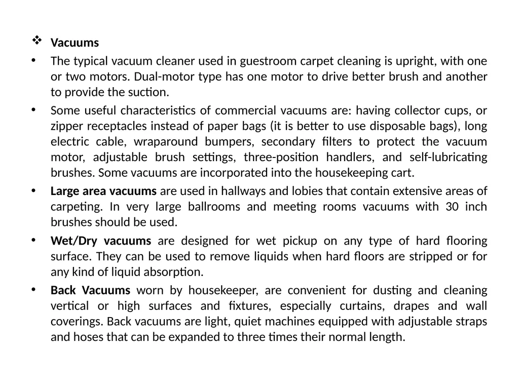 HOUSEKEEPING MANAGEMENT THM 244 BY ÖZLEM YAMAK - slide 60 of 75