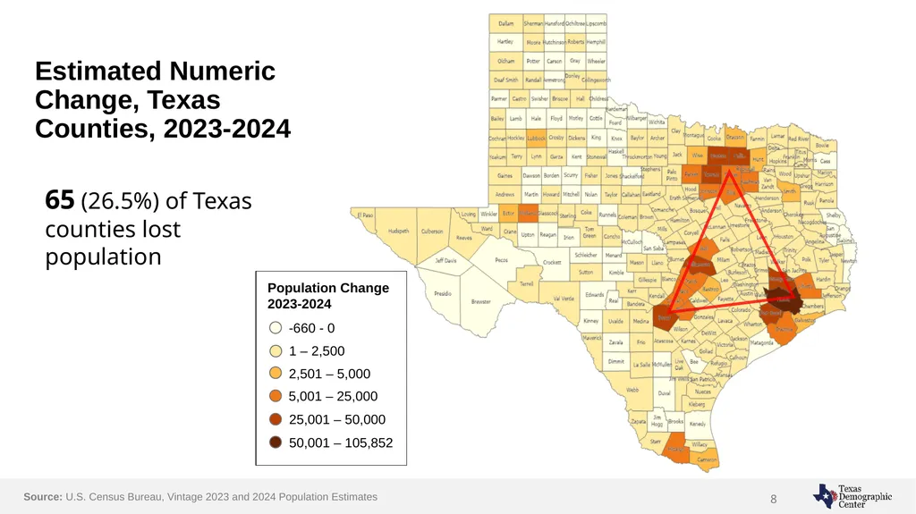 Texas Demographic Characteristics and Future - slide 8 of 30