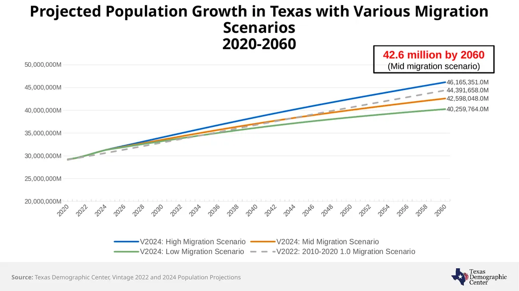 Texas Demographic Characteristics and Future - slide 18 of 30
