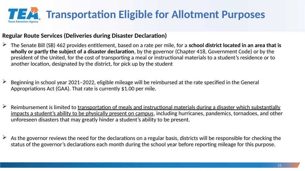 Division of State Funding, Forecasting, & Fiscal - slide 11 of 43