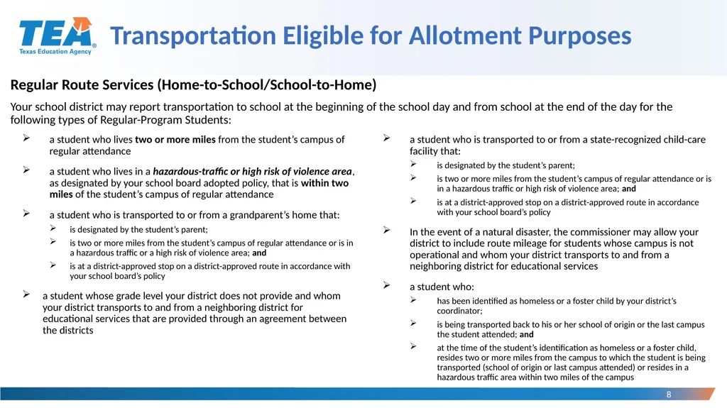 Division of State Funding, Forecasting, & Fiscal - slide 8 of 43