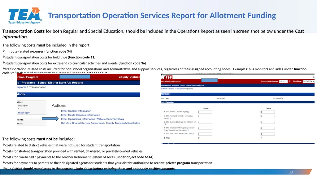 Division of State Funding, Forecasting, & Fiscal - slide 33 of 43