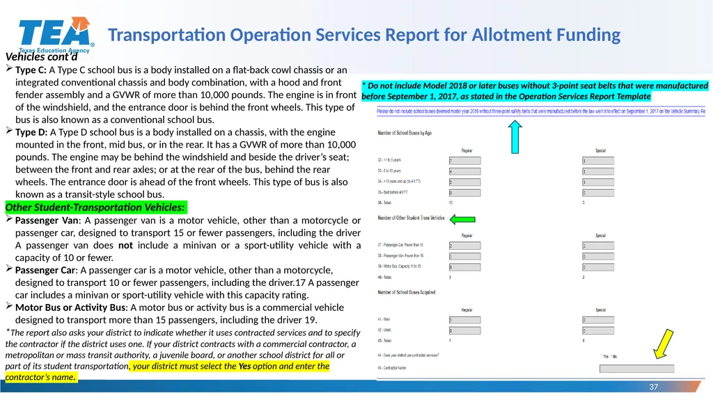 Division of State Funding, Forecasting, & Fiscal - slide 37 of 43