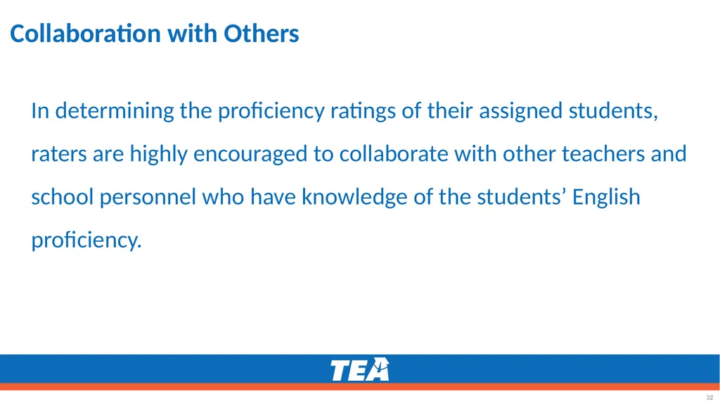 Making the ELPS-TELPAS Connection Grades K–12 - slide 32 of 45