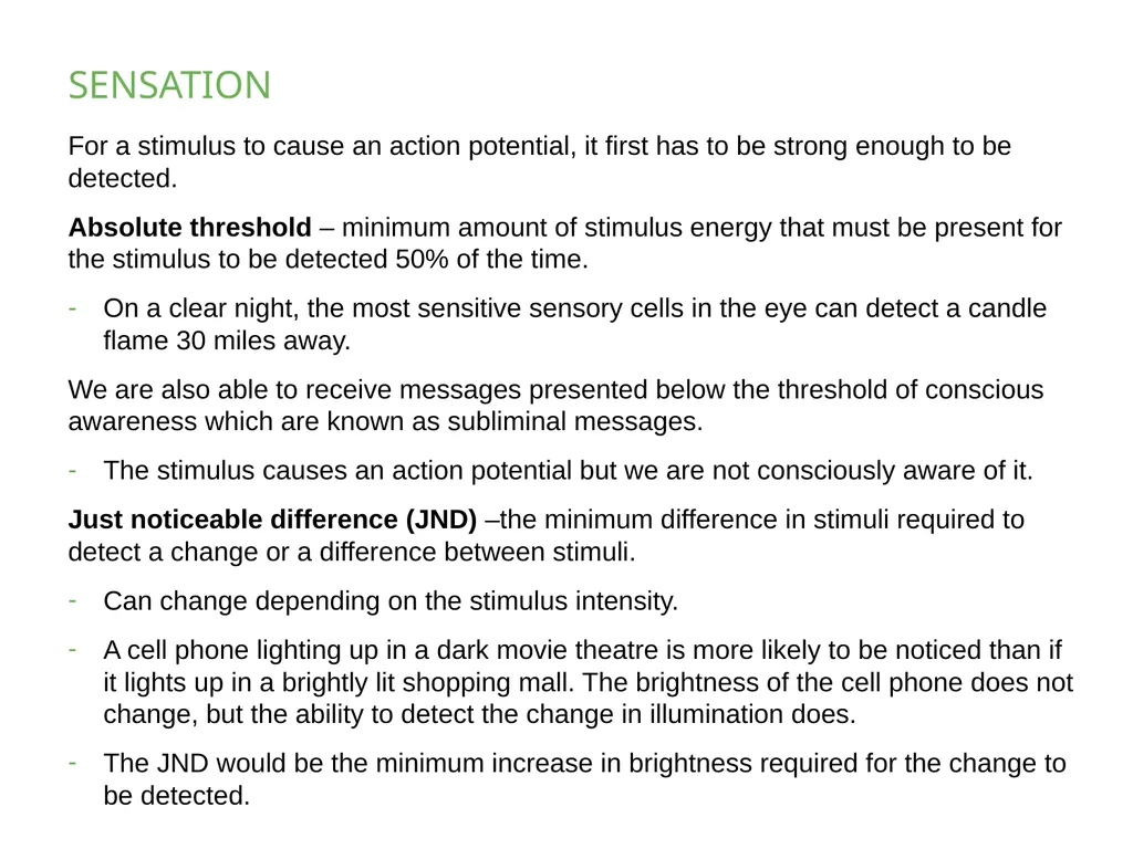 PSYCHOLOGY 2e Chapter 5 SENSATION AND PERCEPTION - slide 4 of 50