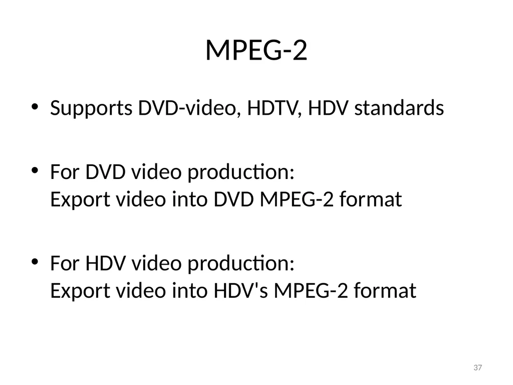 Chapter 6 Fundamentals of Digital Video “Computers - slide 37 of 38