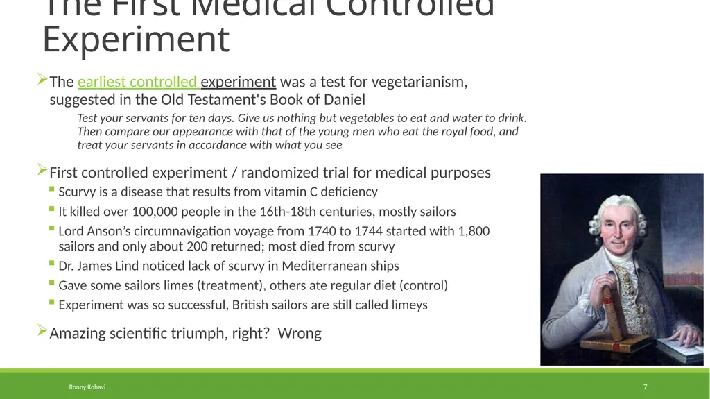 Online Controlled Experiments: Lessons from - slide 7 of 44