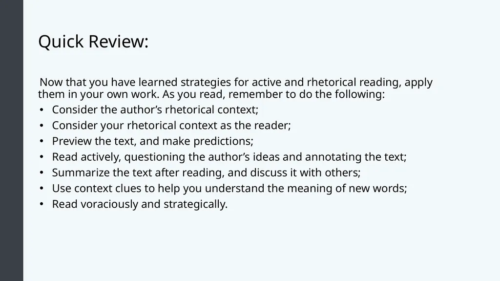 English Composition I & Co-Req Module 2: Reading - slide 41 of 41
