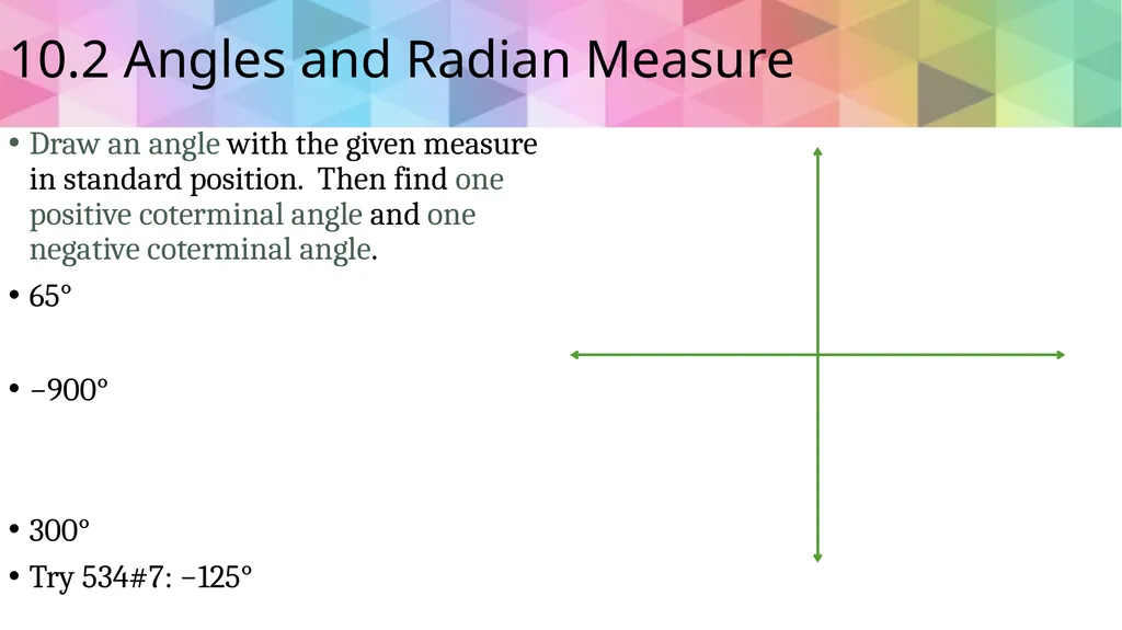 Trigonometric Ratios and Functions Algebra 2 - slide 15 of 65
