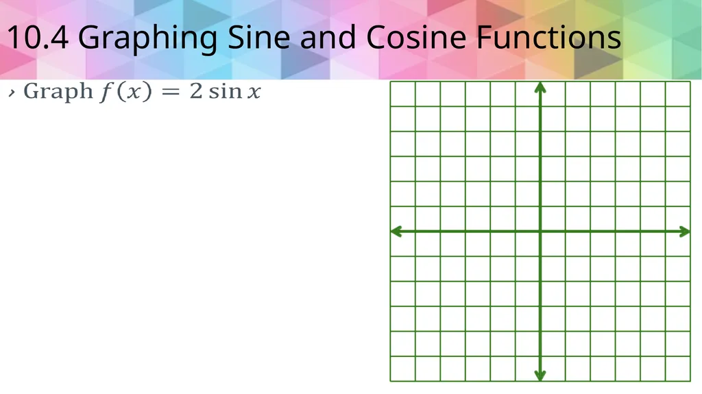 Trigonometric Ratios and Functions Algebra 2 - slide 35 of 65
