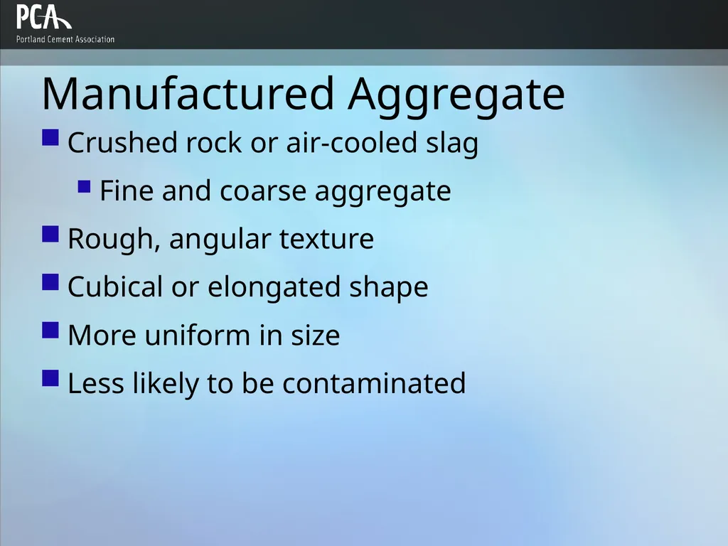 Aggregates for Concrete Design and Control of - slide 7 of 46