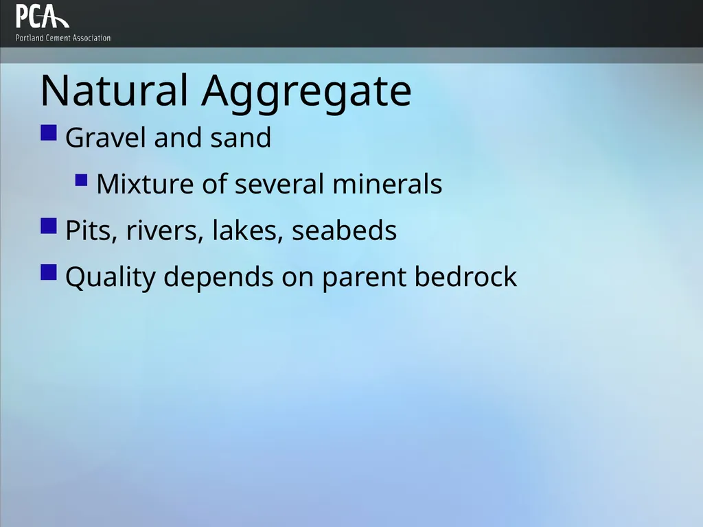 Aggregates for Concrete Design and Control of - slide 6 of 46