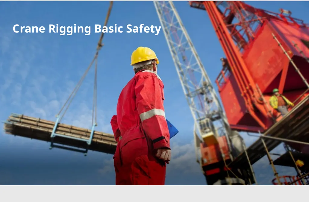 Crane Rigging Basic Safety DISCLAIMER This - slide 1 of 103