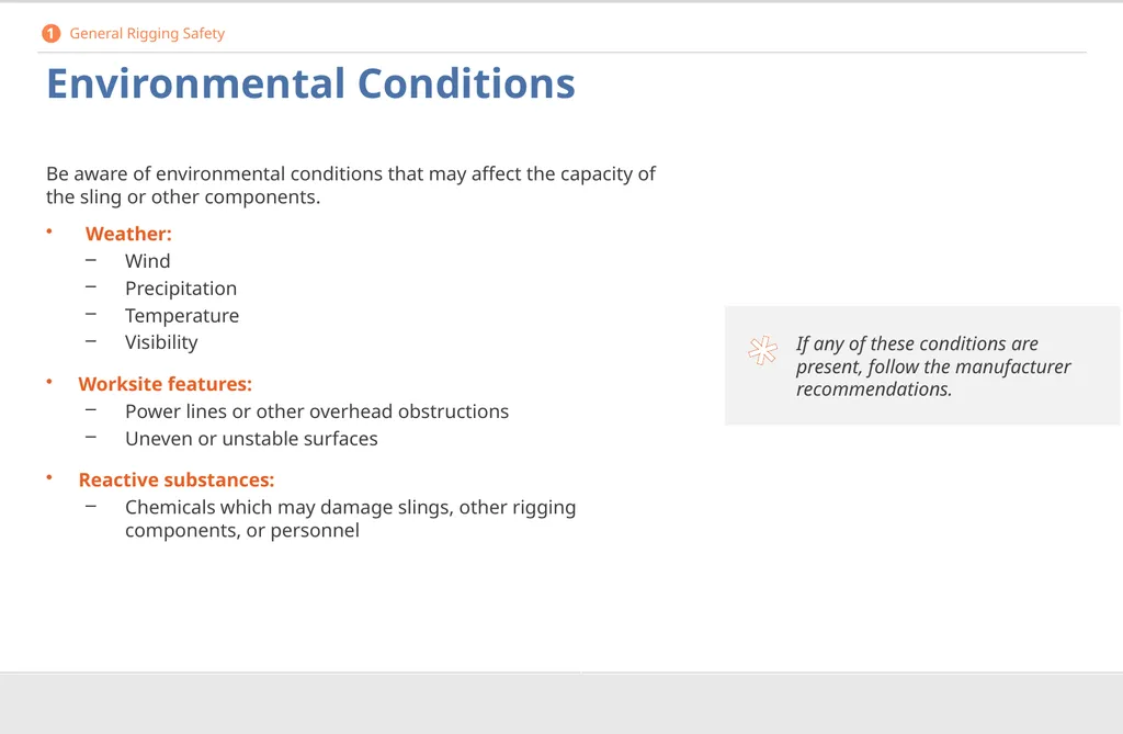 Crane Rigging Basic Safety DISCLAIMER This - slide 20 of 103