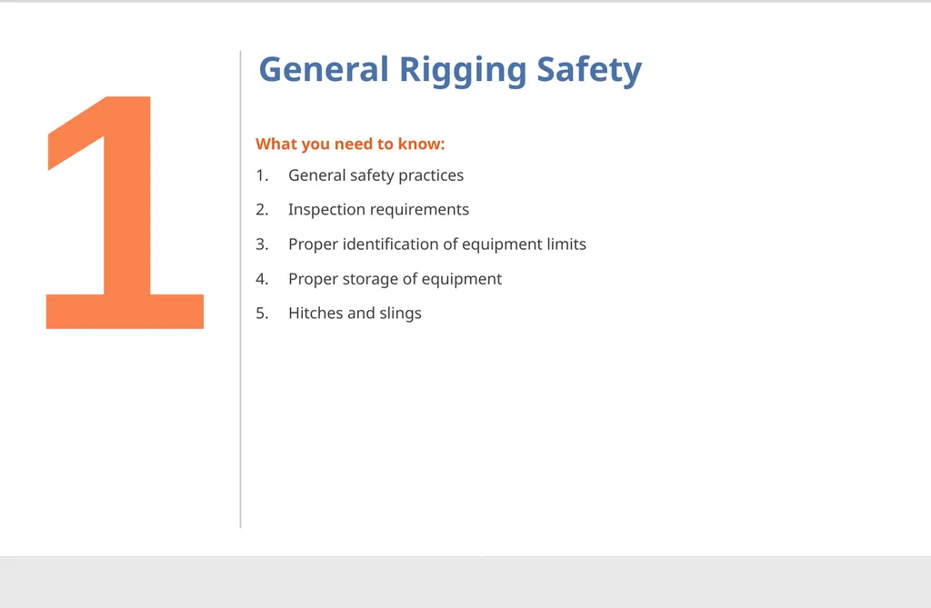 Crane Rigging Basic Safety DISCLAIMER This - slide 5 of 103