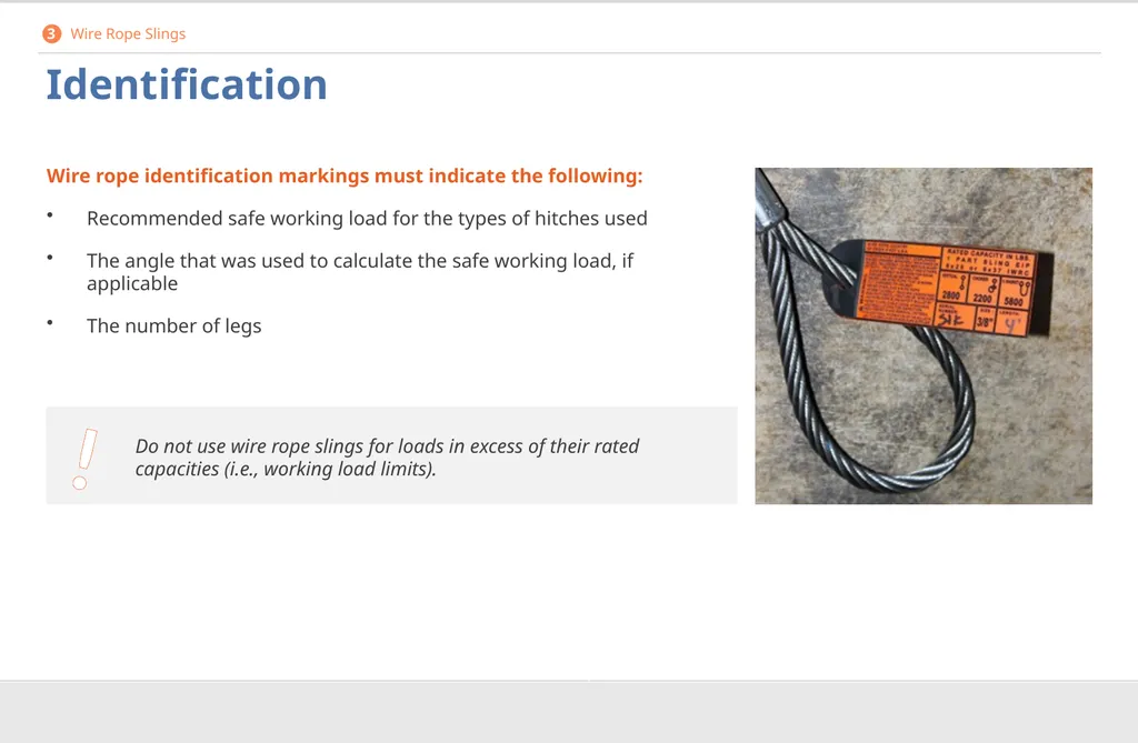 Crane Rigging Basic Safety DISCLAIMER This - slide 60 of 103