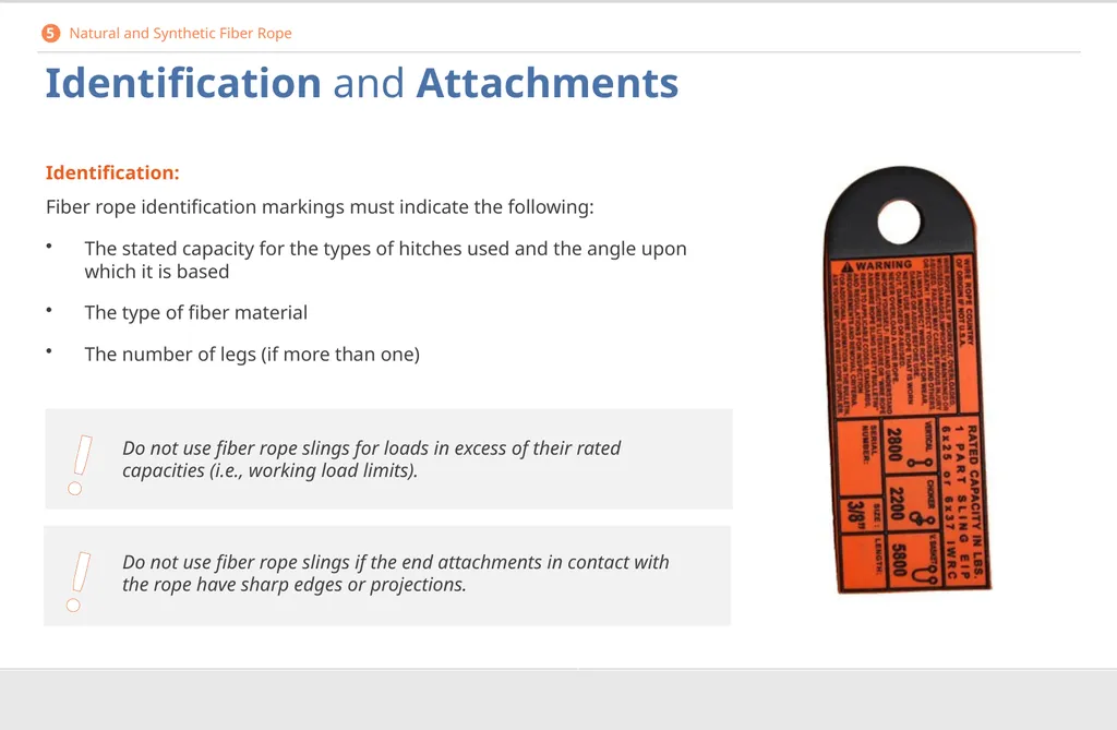 Crane Rigging Basic Safety DISCLAIMER This - slide 77 of 103