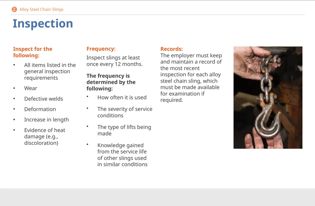Crane Rigging Basic Safety DISCLAIMER This - slide 53 of 103