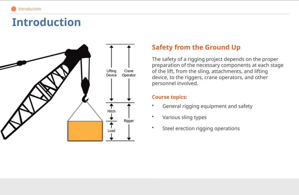 Crane Rigging Basic Safety DISCLAIMER This - slide 3 of 103