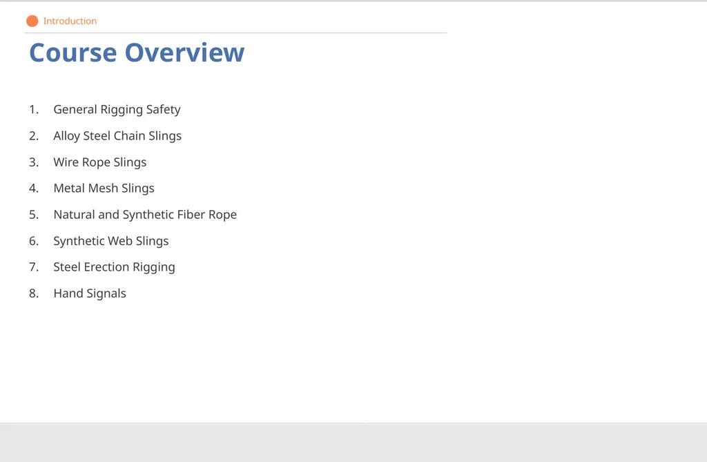Crane Rigging Basic Safety DISCLAIMER This - slide 4 of 103