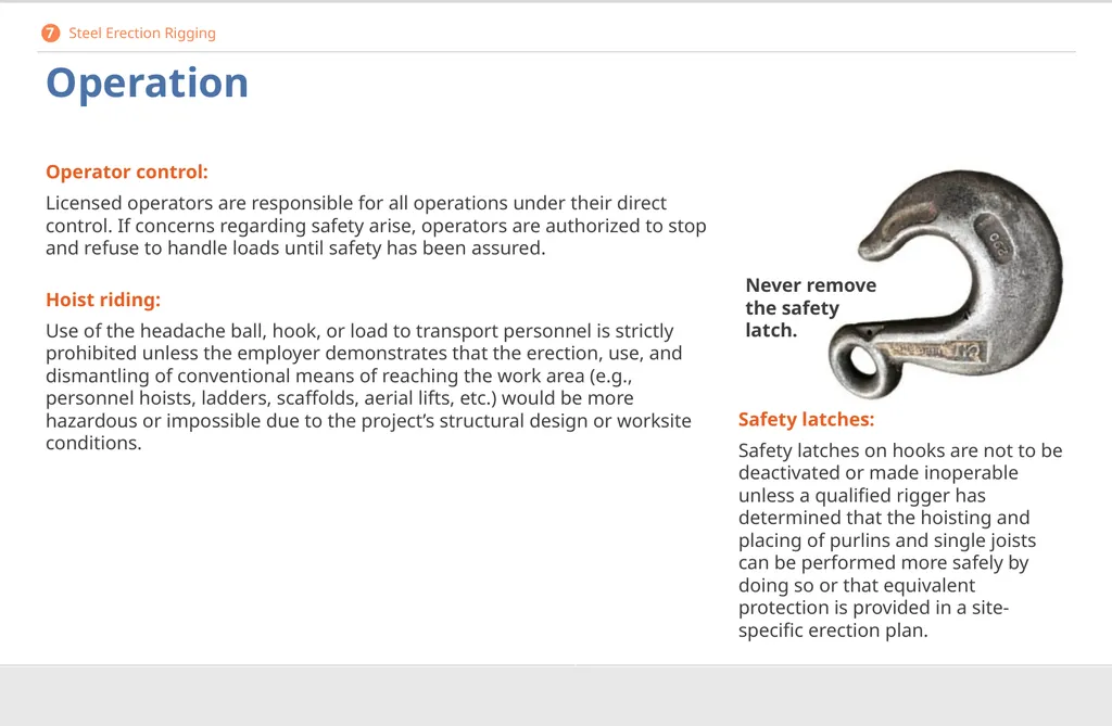 Crane Rigging Basic Safety DISCLAIMER This - slide 93 of 103
