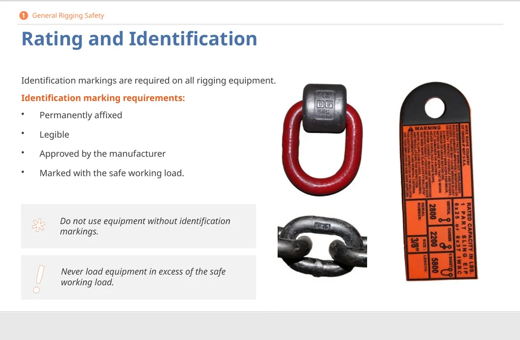 Crane Rigging Basic Safety DISCLAIMER This - slide 14 of 103