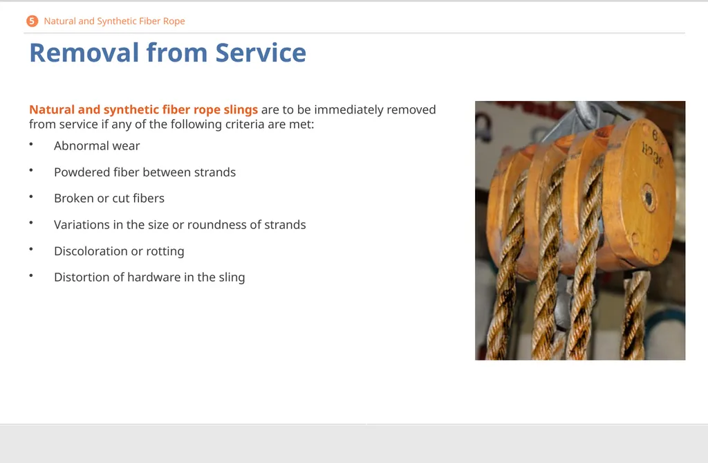 Crane Rigging Basic Safety DISCLAIMER This - slide 81 of 103