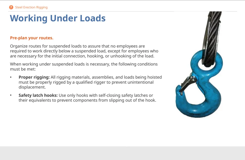 Crane Rigging Basic Safety DISCLAIMER This - slide 94 of 103