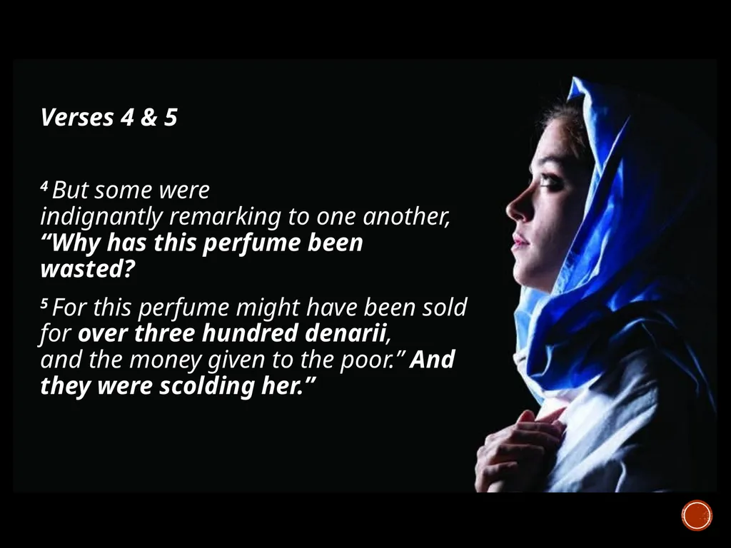 Giving our Best to the Lord Mark 14:3-9 Preached - slide 4 of 11