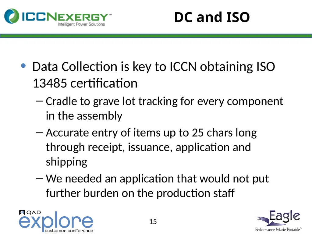 Benefits and Rewards of Eagle On Demand at - slide 15 of 29
