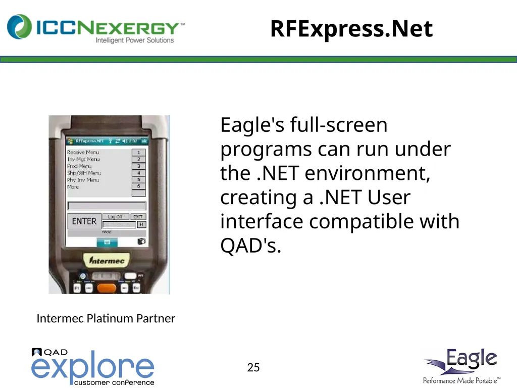 Benefits and Rewards of Eagle On Demand at - slide 25 of 29