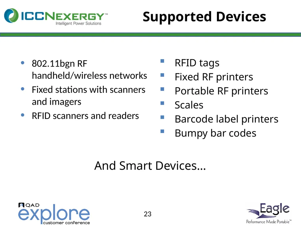 Benefits and Rewards of Eagle On Demand at - slide 23 of 29