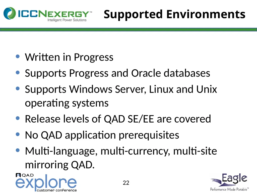 Benefits and Rewards of Eagle On Demand at - slide 22 of 29