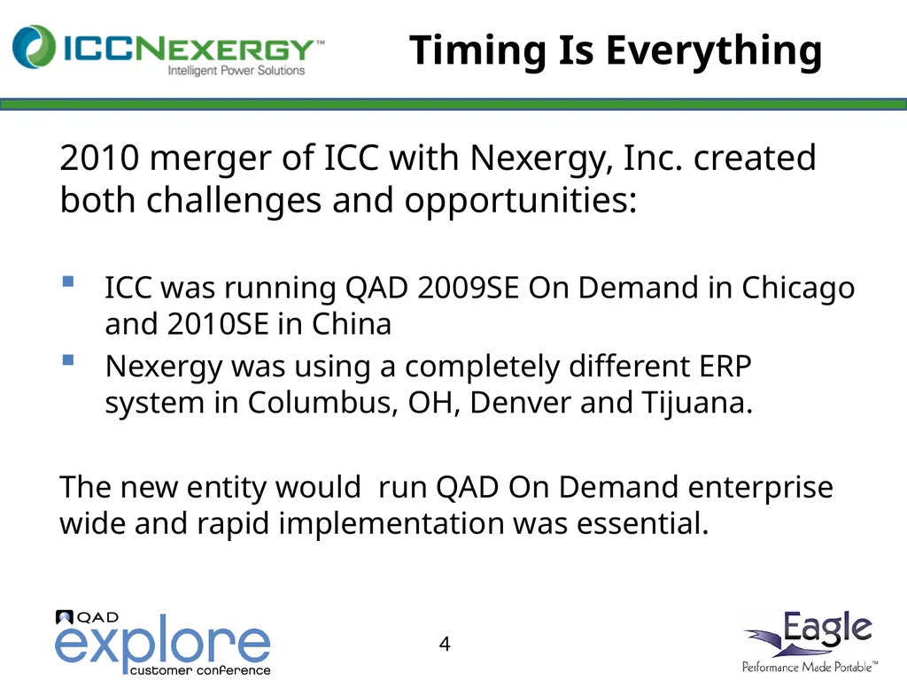Benefits and Rewards of Eagle On Demand at - slide 4 of 29