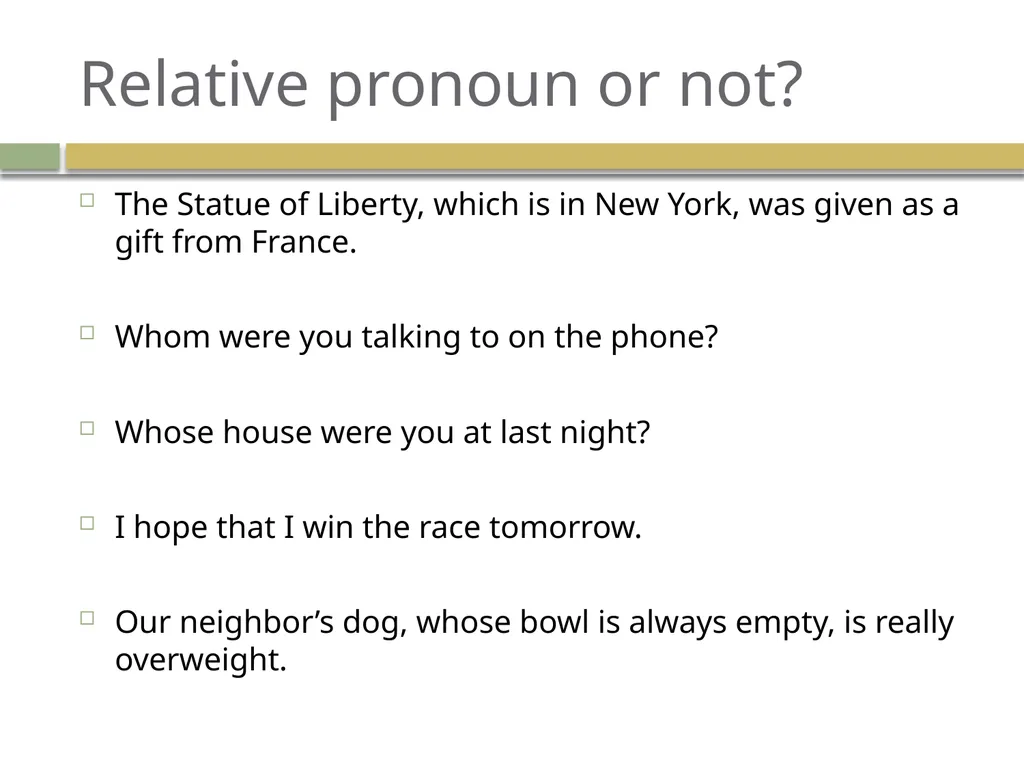 Demonstrative, interrogative, relative, and - slide 15 of 21