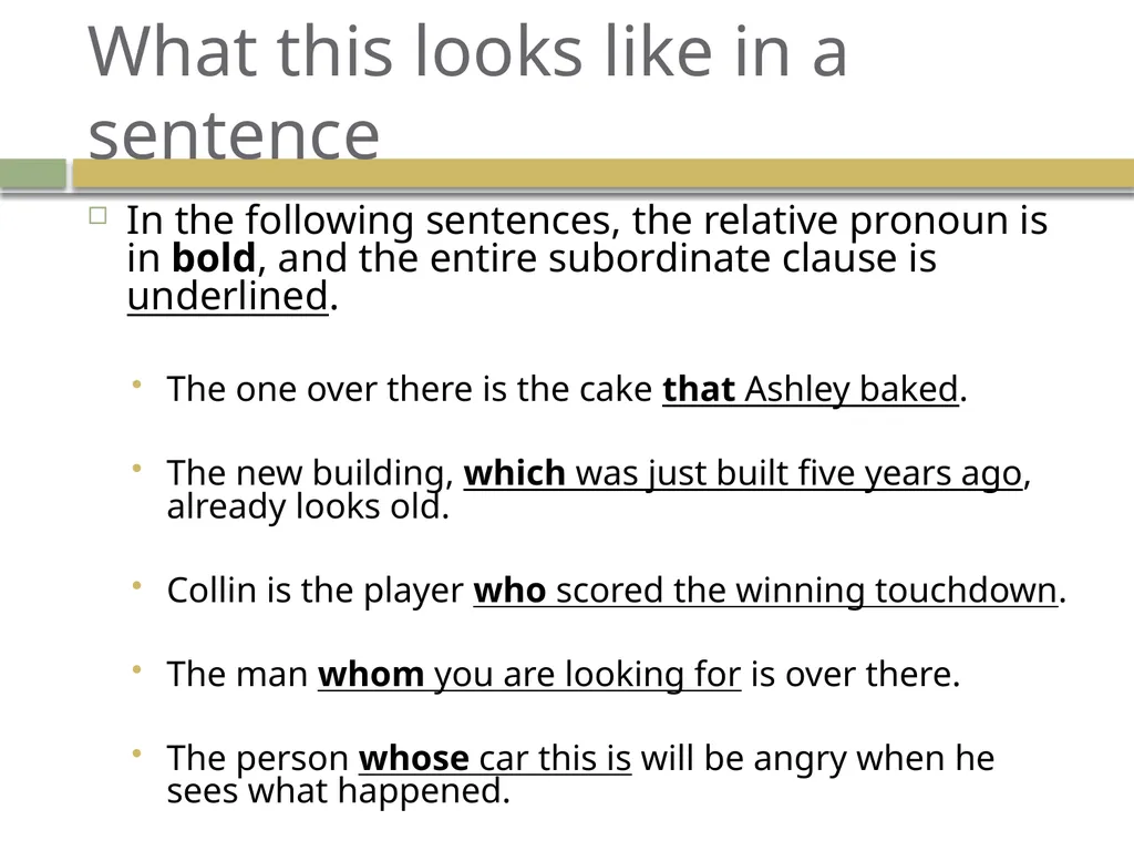 Demonstrative, interrogative, relative, and - slide 13 of 21