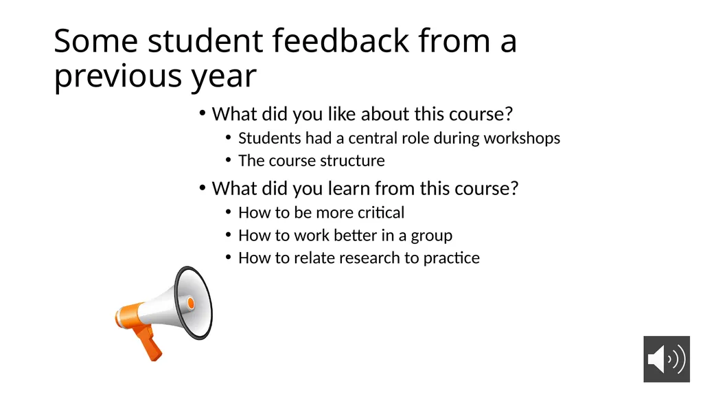 Option course: Investigating Individual Learner - slide 12 of 14