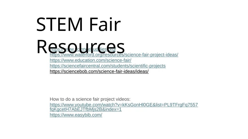 STEM Fair Digital Logbook ** This logbook must be - slide 4 of 18