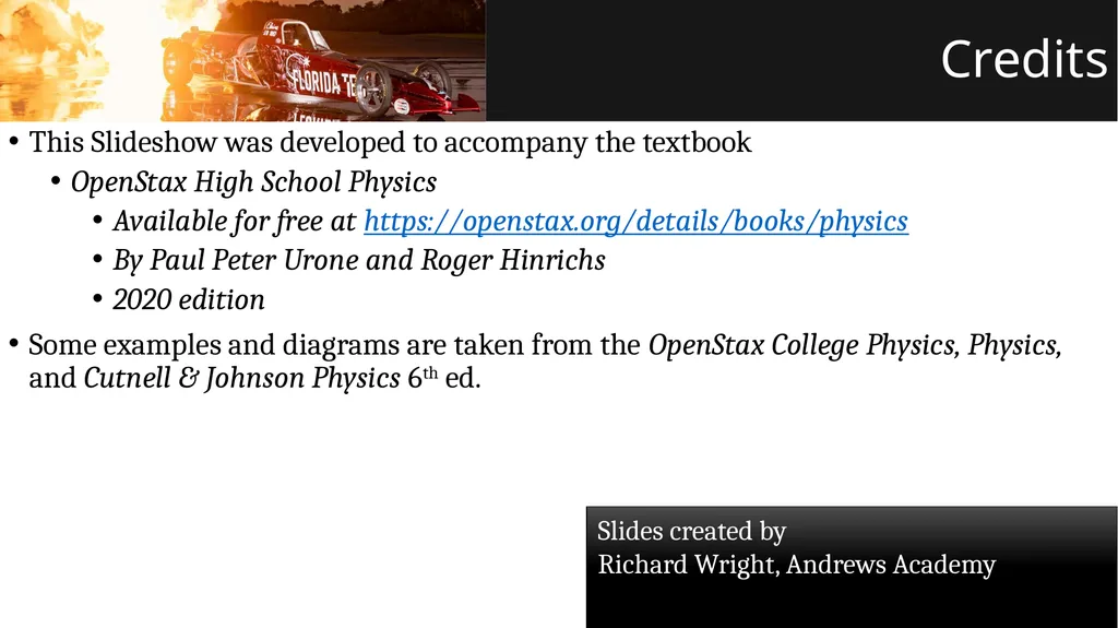 Forces Physics Unit 2 Credits Slides created by - slide 2 of 48