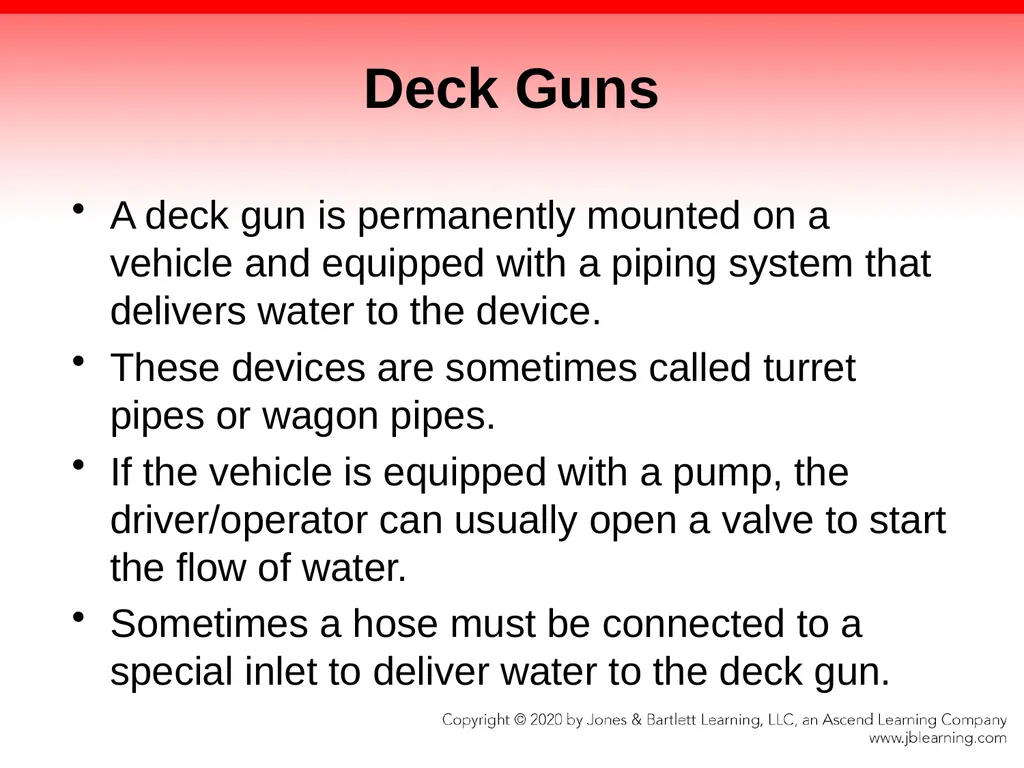 CHAPTER 17 Fire Suppression Knowledge Objectives - slide 39 of 110