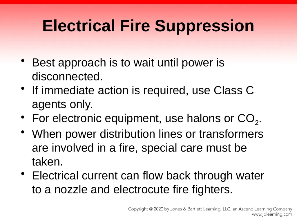 CHAPTER 17 Fire Suppression Knowledge Objectives - slide 91 of 110