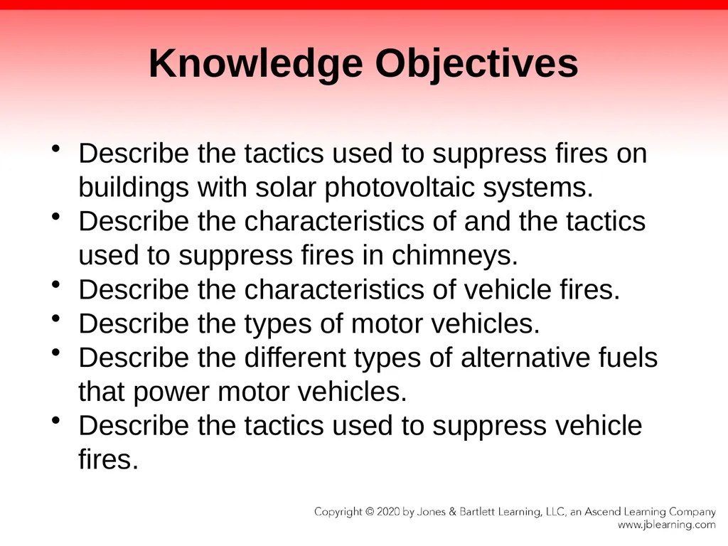 CHAPTER 17 Fire Suppression Knowledge Objectives - slide 8 of 110