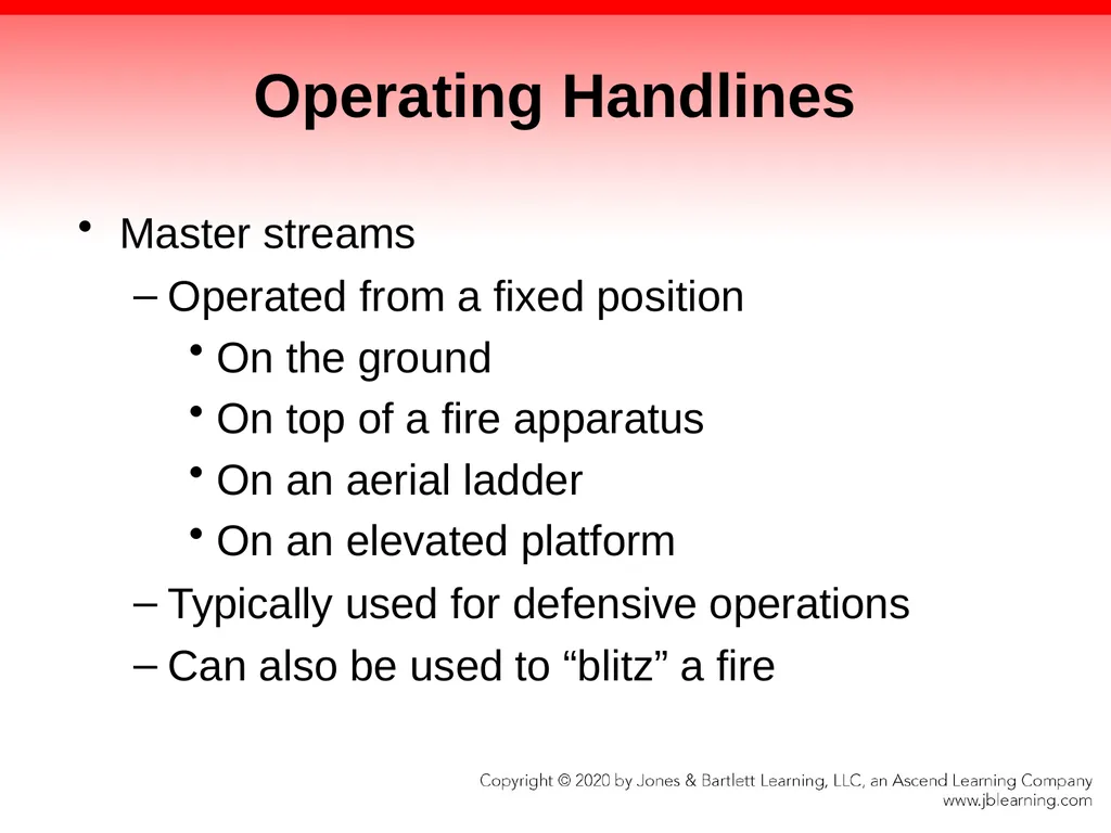 CHAPTER 17 Fire Suppression Knowledge Objectives - slide 24 of 110