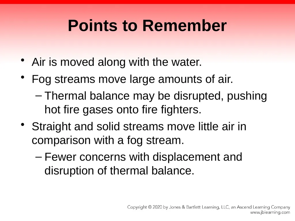 CHAPTER 17 Fire Suppression Knowledge Objectives - slide 30 of 110