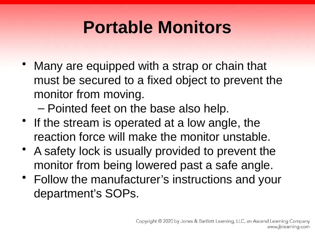 CHAPTER 17 Fire Suppression Knowledge Objectives - slide 41 of 110